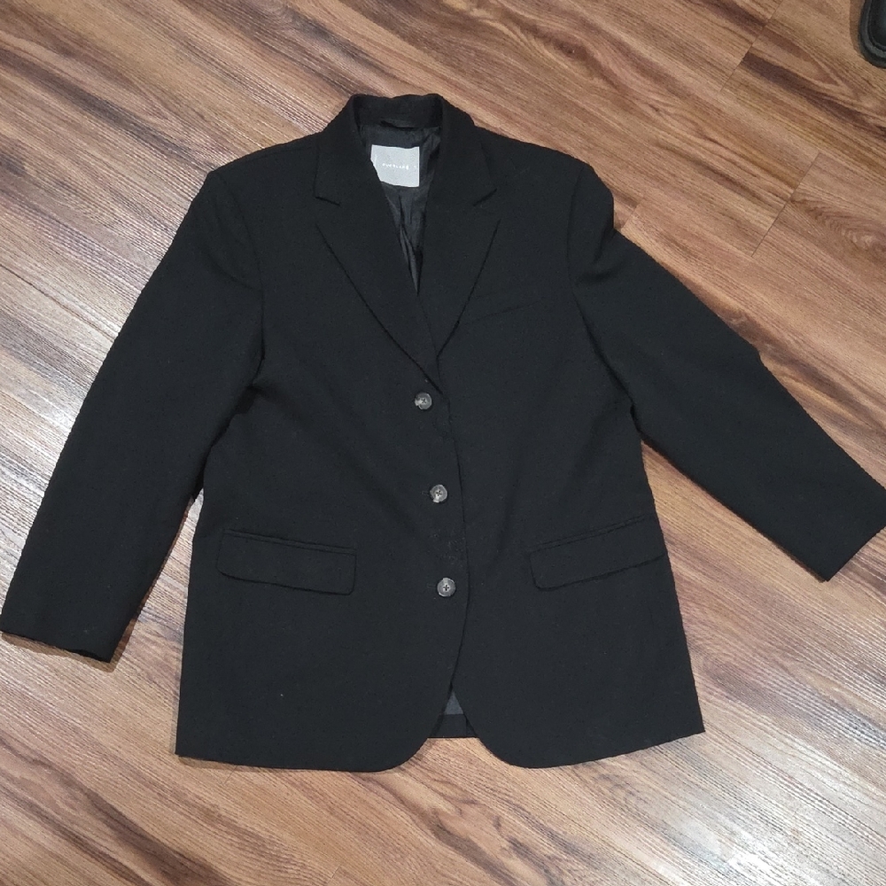 Everlane Black Women's Suit Jacket Size 10